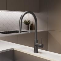 Смеситель для кухни City VKF-2C1GM, вороненая сталь