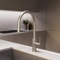 Смеситель для кухни City VKF-2C1BN, брашированный никель