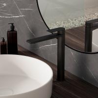 Смеситель для раковины Vogue (SS) VBF-2VS2MB однорычажный, черный матовый