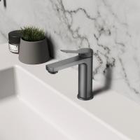 Смеситель для раковины Arco VBF-4AR01GM, вороненая сталь