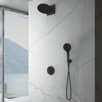 Душевой комплект Inspire VSFW-3I22MT5MB встраиваемый, термостат, двухрежимный, черный