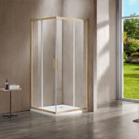 Душевой уголок Garda VSS-1G8010CLG, 1000*800, брашированное золото, стекло прозрачное Душевой уголок Garda VSS-1G8010CLG, 1000*800, брашированное золото, стекло прозрачное