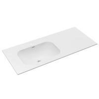 Раковина Elise VCB-4EL120MW-L, Corian левая, цвет белый матовый