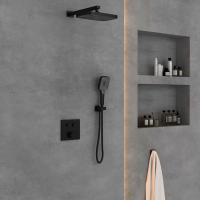 Душевой комплект VSFW-4211MB встраиваемый, двухрежимный, черный