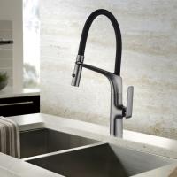 Смеситель для кухни Vincea VKF-115GM, вороненая сталь