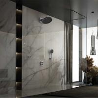 Душевой комплект Inspire VSFW-3I22MT3GM встраиваемый, термостат, двухрежимный, вороненая сталь