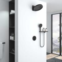 Душевой комплект Inspire VSFW-3I22MT3RMB встраиваемый, термостатический, двухрежимный, черный