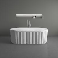 Ванна акриловая Vincea VBT-709-1700, 1700*800*585, цвет белый, щелевой перелив, слив белый