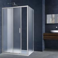 Душевой уголок Alpha VSR-3AL8012MT, 1200*800, хром, стекло текстурное Душевой уголок Alpha VSR-3AL8012MT, 1200*800, хром, стекло текстурное