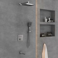 Душевой комплект VSFW-4311CH встраиваемый, трехрежимный, хром