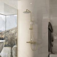 Душевая стойка Rondo VSFS-1R0BG без излива, брашированное золото