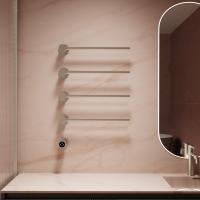 Полотенцесушитель электрический Vincea VTD-2H1BN, брашированный никель, таймер