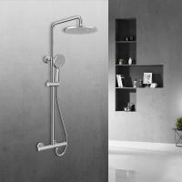 Душевая стойка Esse VSFS-1E0TCH термостатическая без излива, 25см верх душ, хром