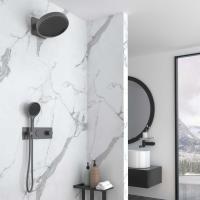 Душевой комплект VSFW-422TI3GM встраиваемый, термостат, двухрежимный, вороненая сталь