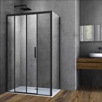Душевой уголок Soft VSR-3SO9012CLB, 1200*900, черный, стекло прозрачное Душевой уголок Soft VSR-3SO9012CLB, 1200*900, черный, стекло прозрачное