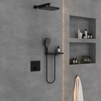 Душевой комплект VSFW-4211RMB встраиваемый, двухрежимный, черный