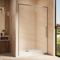 Душевая дверь Ультима (Ultima) VDS-7UL130CLGM, 1300, вороненая сталь, стекло прозрачное