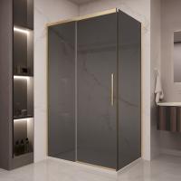 Душевой уголок Stella VSR-1ST9012CGG, 1200*900, брашированное золото, стекло тонированное Душевой уголок Stella VSR-1ST9012CGG, 1200*900, брашированное золото, стекло тонированное