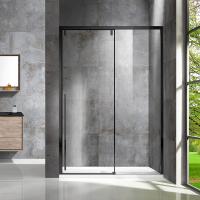 Душевая дверь Lugano VDS-1L150CLB-1, 1500, черный, стекло прозрачное Душевая дверь Lugano VDS-1L150CLB-1, 1500, черный, стекло прозрачное