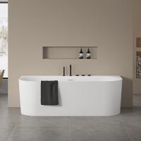 Ванна акриловая Vincea VBT-703-1800, 1800*800*585, цвет белый, щелевой перелив, слив белый