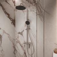 Душевая стойка Puro VSFS-5P1CH с изливом, хром