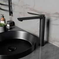 Смеситель для раковины Verse VBF-2VE2MB однорычажный, черный матовый