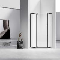 Душевой уголок Slim-N VSP-4SN900CLB, 900*900, черный, стекло прозрачное Душевой уголок Slim-N VSP-4SN900CLB, 900*900, черный, стекло прозрачное