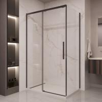 Душевой уголок Stella VSR-1ST9014CLB, 1400*900, черный, стекло прозрачное Душевой уголок Stella VSR-1ST9014CLB, 1400*900, черный, стекло прозрачное