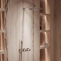 Душевой комплект Alto VSFW-6AL1CH встраиваемый, 2 режима, 30см S304 верх душ, хром