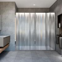 Душевая дверь Garda VDS-1G2170CH, 1700, хром, стекло шиншилла