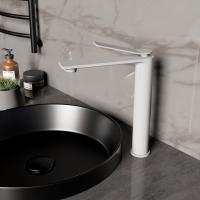 Смеситель для раковины Verse VBF-2VE2MW однорычажный, белый матовый