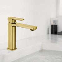 Смеситель для раковины Next VBF-1N1BG однорычажный, брашированное золото