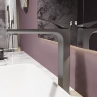 Смеситель для раковины Puro VBF-5P02GM, вороненая сталь