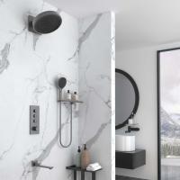 Душевой комплект Inspire VSFW-433TI3RGM встраиваемый, термостат, трехрежимный, вороненая сталь