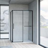 Душевой уголок Slim Soft VSR-1SS1014CLB, 1400*1000, черный, стекло прозрачное Душевой уголок Slim Soft VSR-1SS1014CLB, 1400*1000, черный, стекло прозрачное