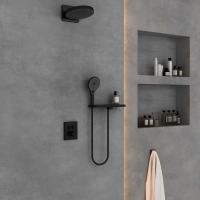 Душевой комплект Inspire VSFW-3I21T1RMB встраиваемый, термостатический, двухрежимный, черный