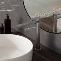 Смеситель для раковины Vogue (SS) VBF-2VS2GM однорычажный, вороненая сталь