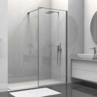 Душевая перегородка Walk-In VSW-1HS100CLGM, 1000*2000, вороненая сталь, стекло прозрачное Душевая перегородка Walk-In VSW-1HS100CLGM, 1000*2000, вороненая сталь, стекло прозрачное