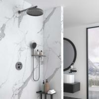 Душевой комплект Inspire VSFW-3I22MT2RGM встраиваемый, термостат,  двухрежимный, вороненая сталь