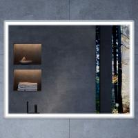 Зеркало LED VLM-3VN1007 1000х700 c сенсорным выключателем и диммером