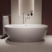 Ванна акриловая Vincea VBT-708-1600, 1600*800*585, цвет белый, щелевой перелив, слив белый