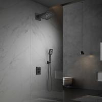 Душевой комплект Inspire VSFW-3I21MT4MB встраиваемый, термостатический, двухрежимный, черный