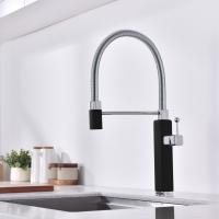 Смеситель для кухни Vincea VKF-101MB, черный