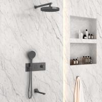 Душевой комплект Inspire VSFW-432TI2GM встраиваемый, вороненая сталь