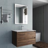 База под раковину Gio 800 подвесная, 2 выкатных ящика soft-close, C.Oak