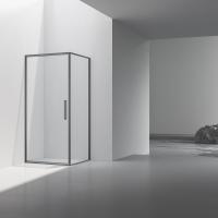 Душевой уголок Slim 8mm VSR-4SLP9090CLGM, 900*900, вороненая сталь, стекло прозрачное Душевой уголок Slim 8mm VSR-4SLP9090CLGM, 900*900, вороненая сталь, стекло прозрачное