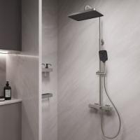 Душевая стойка Core VSFS-4CO1BN с изливом, брашированный никель