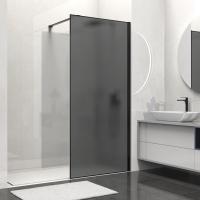Душевая перегородка Walk-In VSW-1HS100GFB, 1000*2000, черный матовый, стекло матовое тонированное Душевая перегородка Walk-In VSW-1HS100GFB, 1000*2000, черный матовый, стекло матовое тонированное