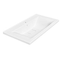 Раковина VCB-3M800W из искусственного камня, цвет белый