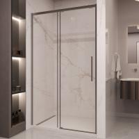 Душевая дверь Stella VDS-1ST110CLGM, 1100, вороненая сталь, стекло прозрачное